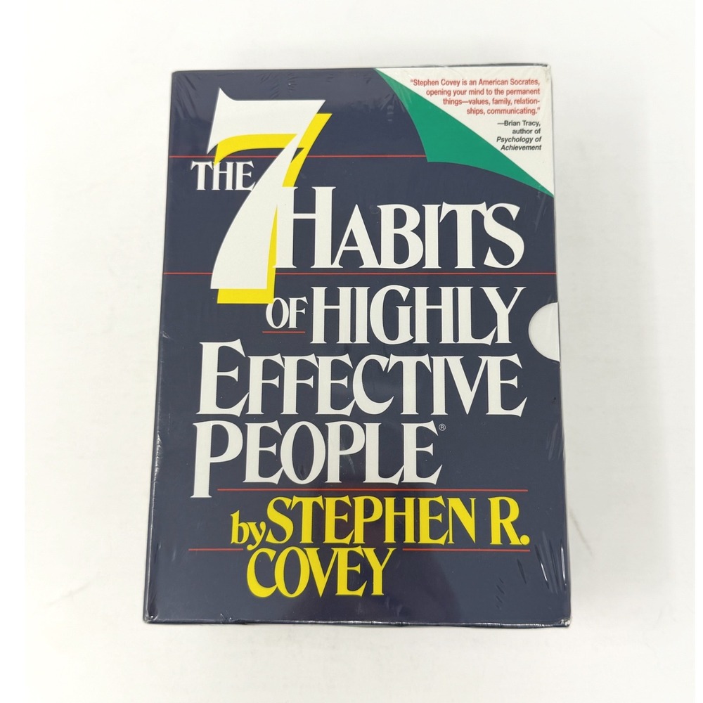 Stephen Covey 7 Habits Highly Effective People 6 CD Audiobook Sealed